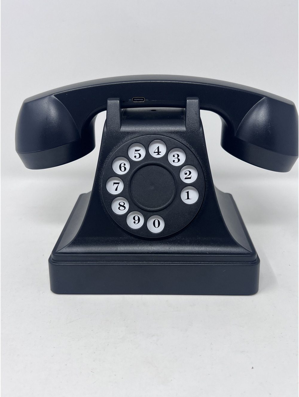 TRAXX Retro Style Bluetooth Rotary Phone - Black